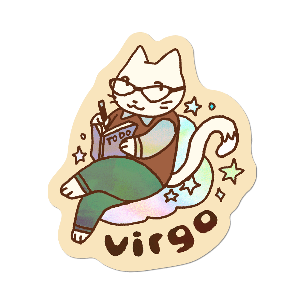 Virgo Die-Cut Sticker