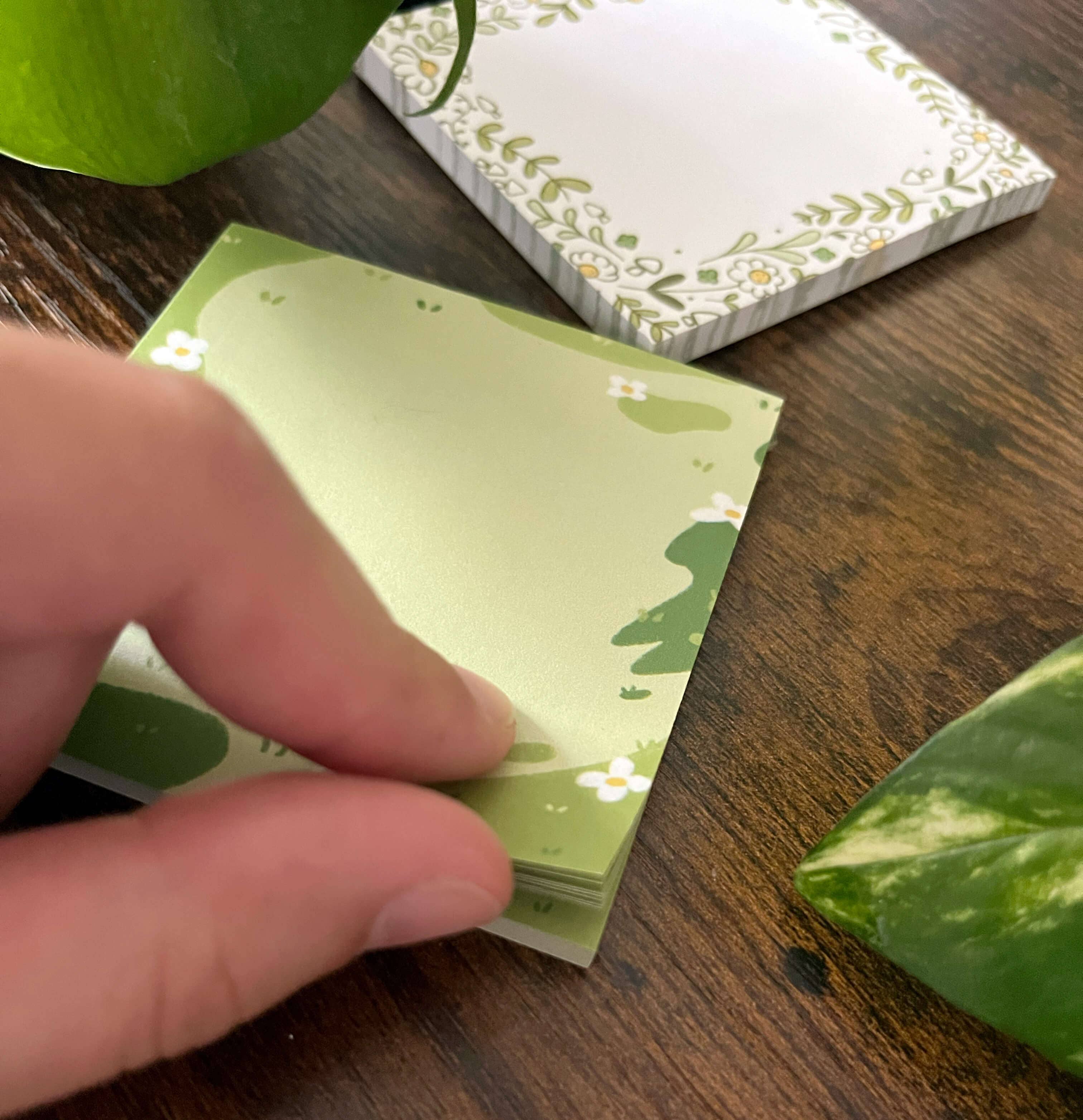 Grassy Sticky Notes
