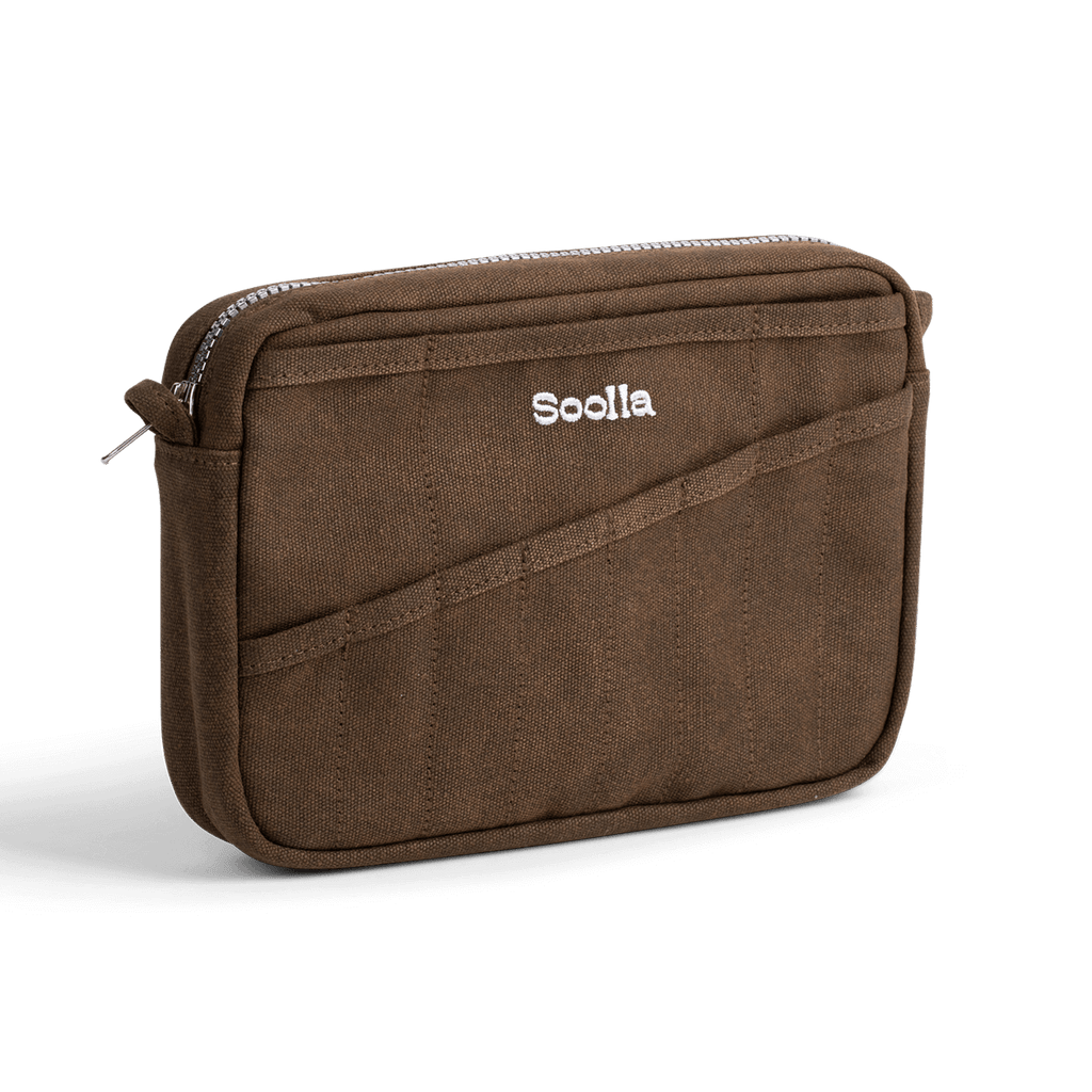 Soolla® Studio Pouch, Coffee Bean (Stationery Pouch)