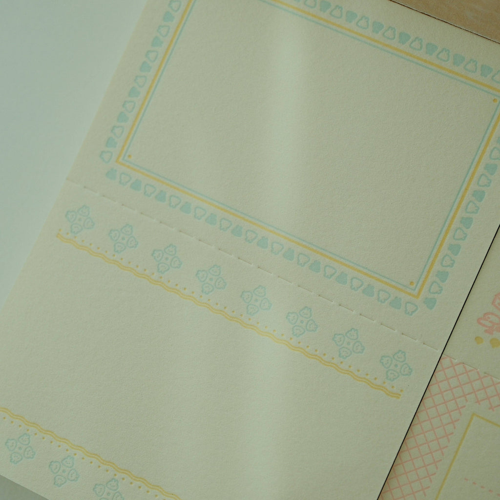 2jingis2jing Letterpress Memo Pad
