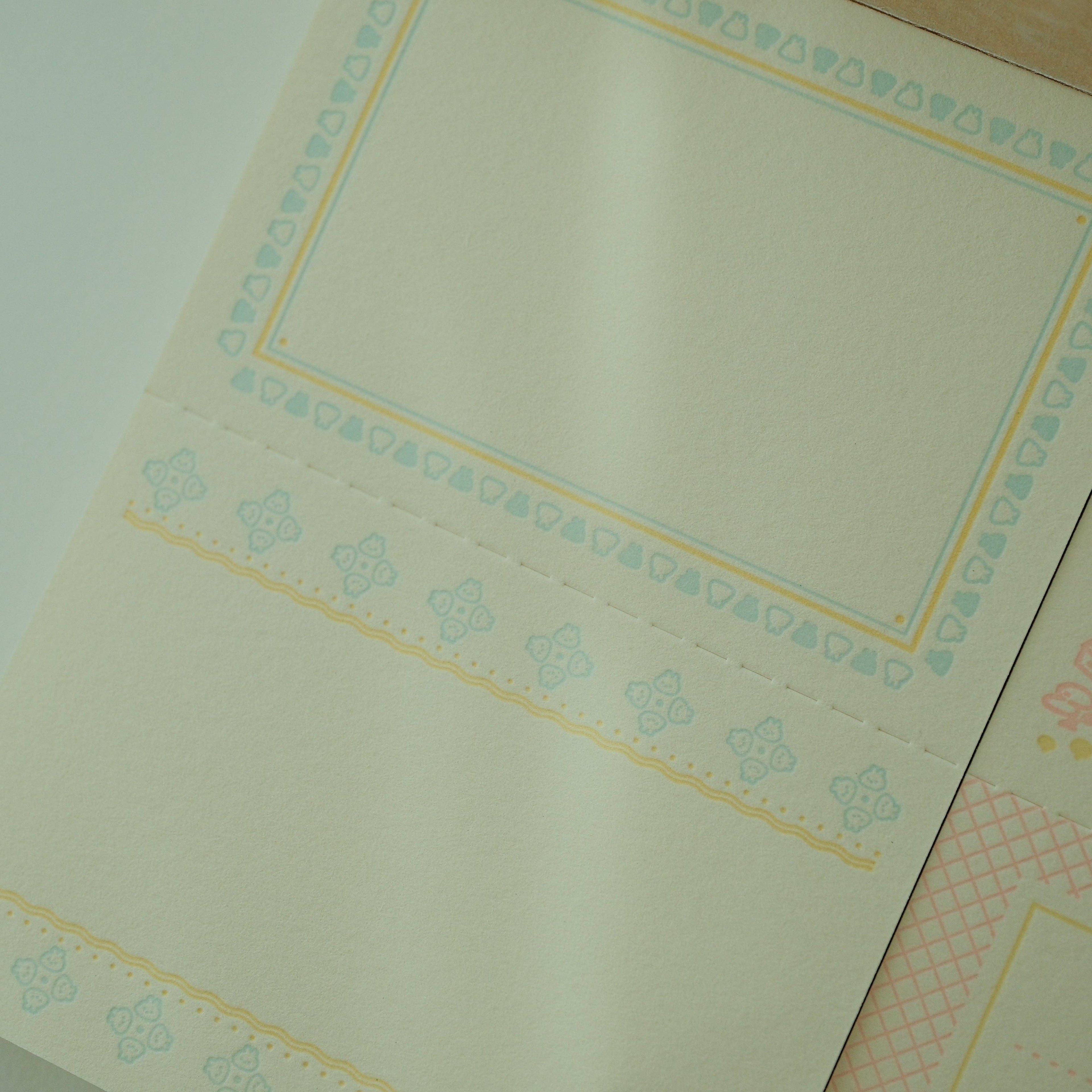 2jingis2jing Letterpress Memo Pad