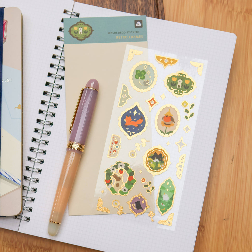 Retro Frames Sticker Sheet