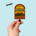 Waterproof Greetings from the Steel City Pittsburgh Magnet