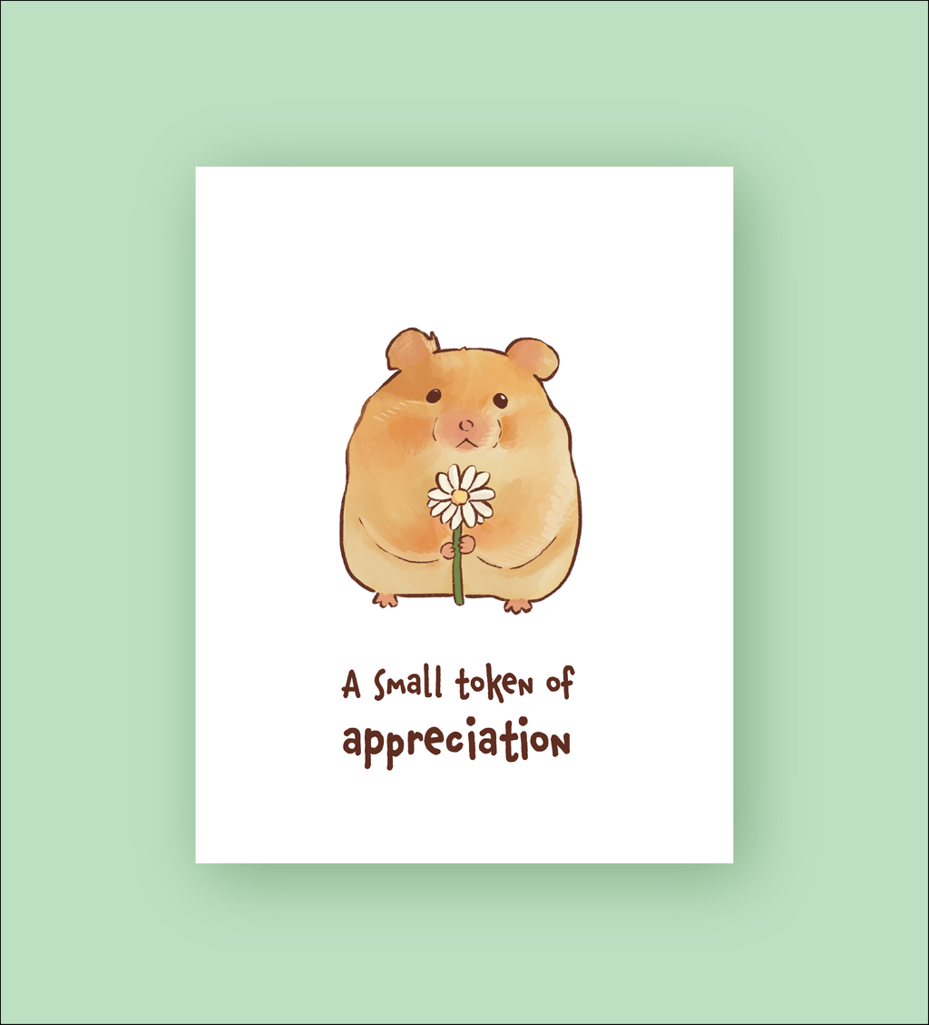 Thank You Card: A small token of appreciation