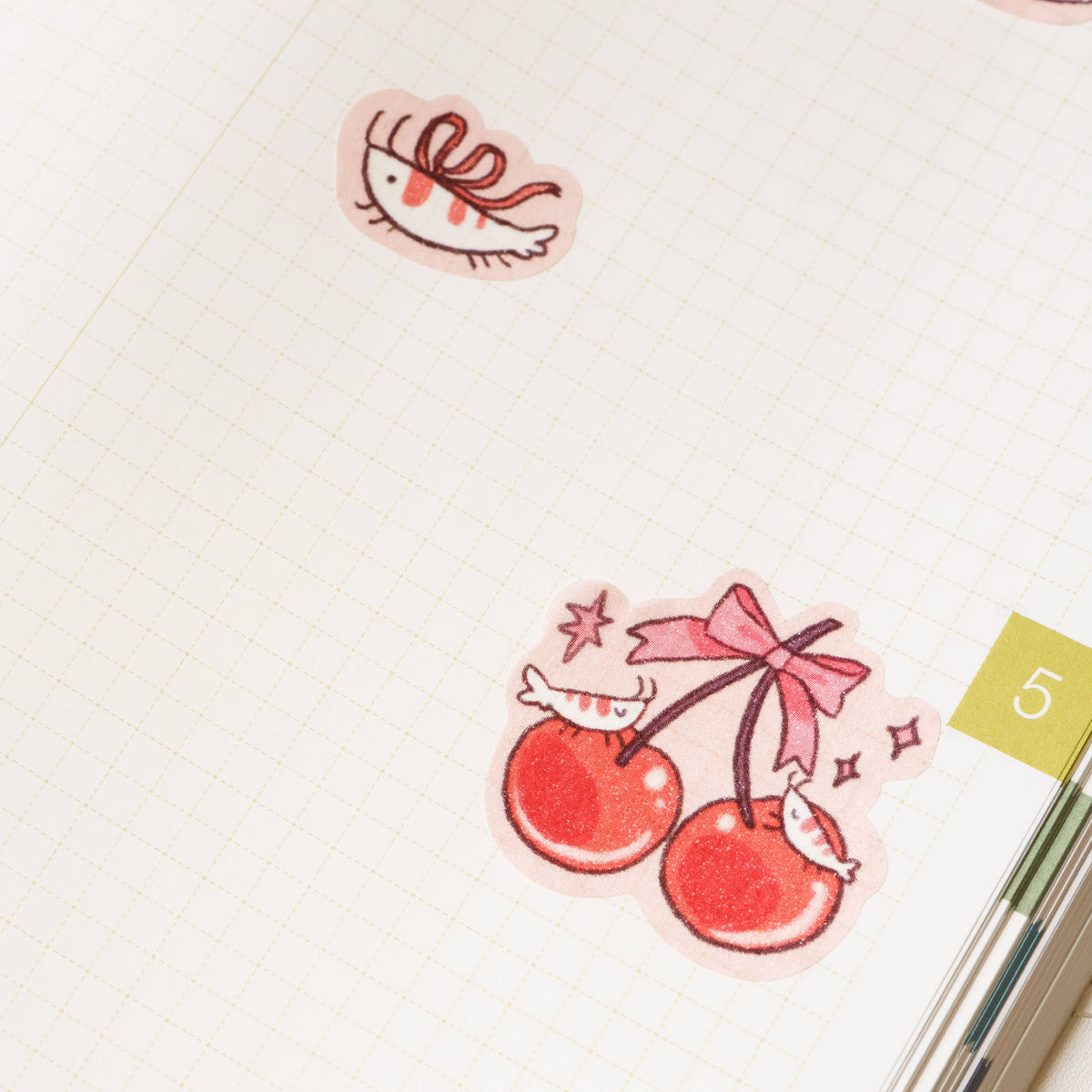 Sticker Sheet (Washi) - Princess Shrimp