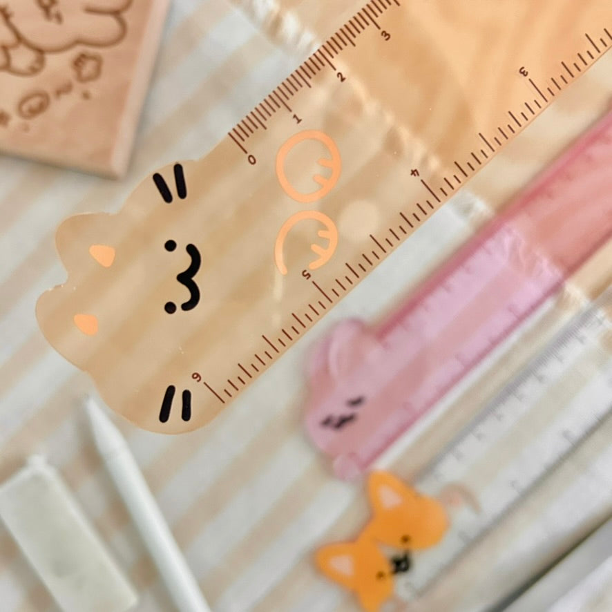 Purrfect Precision Acrylic Ruler