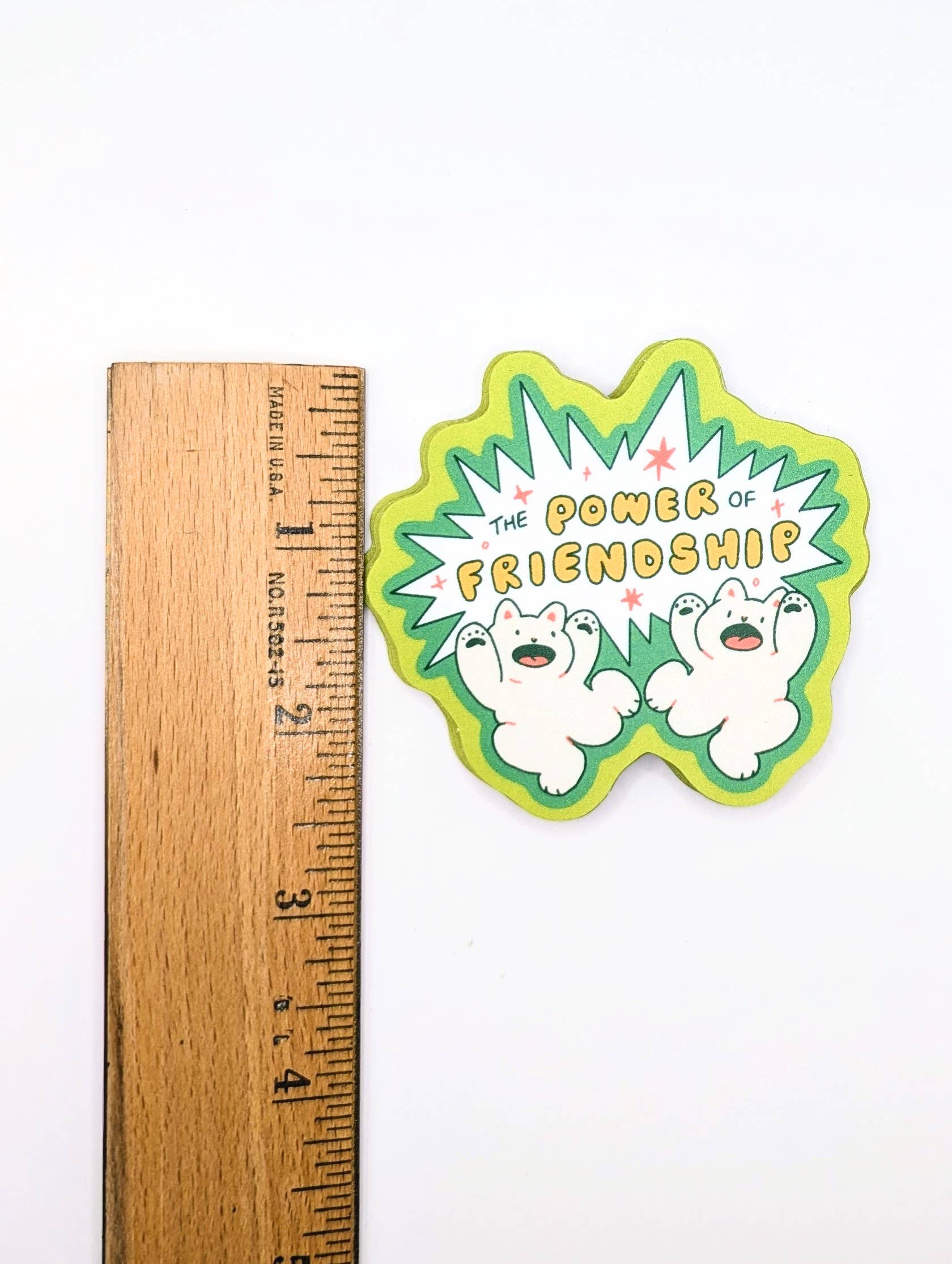 The Power of Friendship Cats – Vinyl Waterproof Sticker