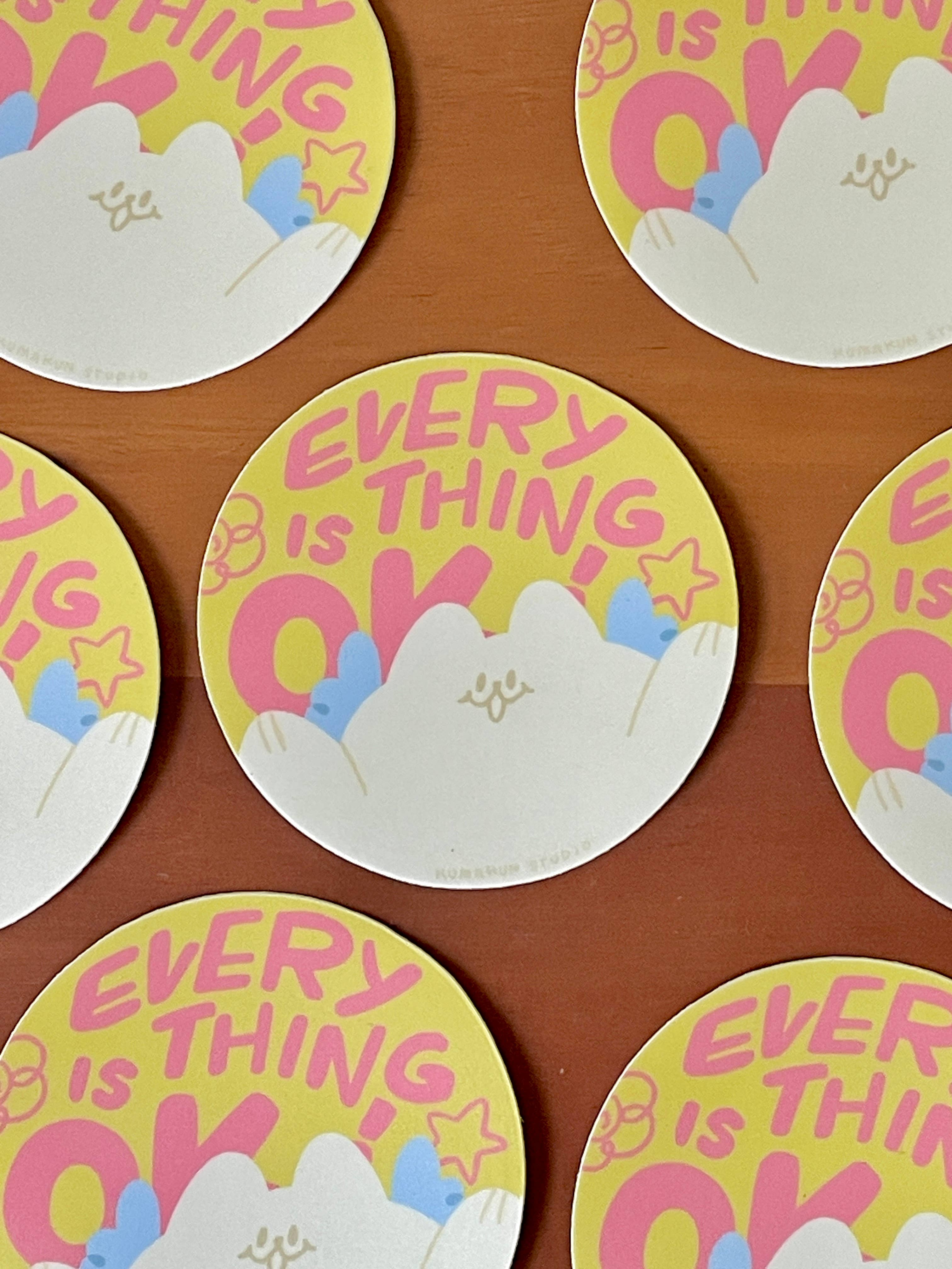 Everything is OK! - Vinyl Sticker