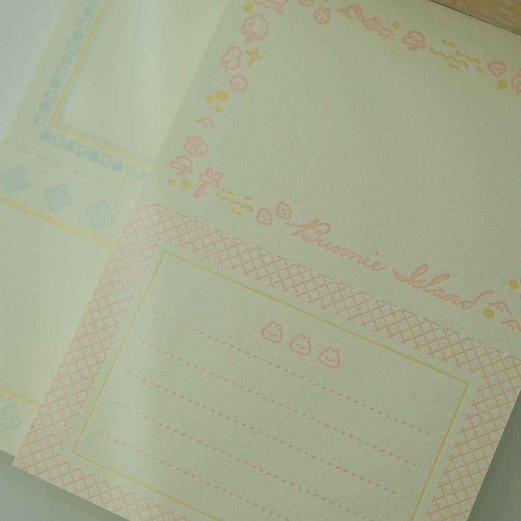 2jingis2jing Letterpress Memo Pad