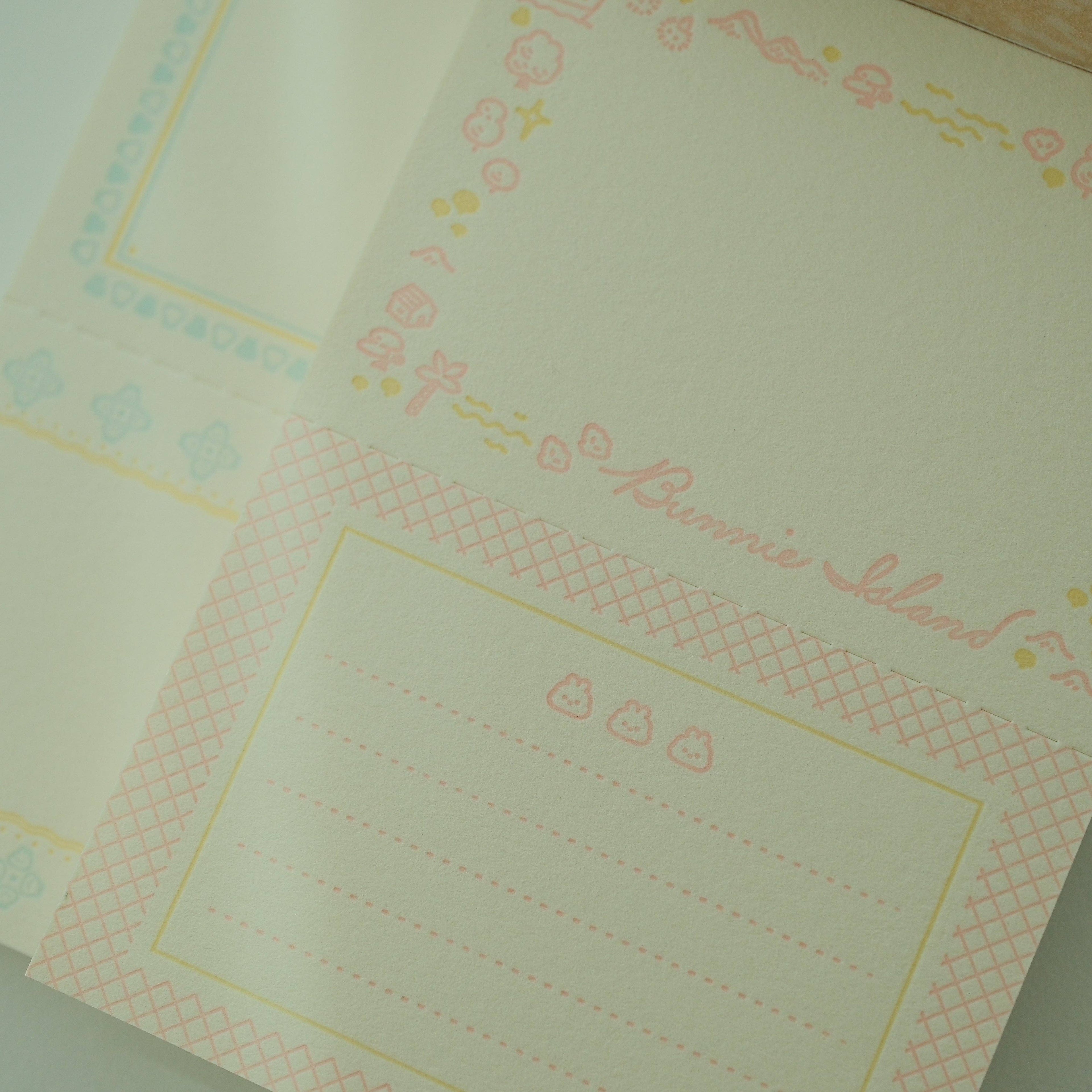 2jingis2jing Letterpress Memo Pad