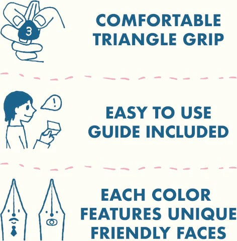 Kakuno Fountain Pen - Fine Nib Grin