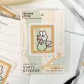 The Love Letter Vinyl Sticker