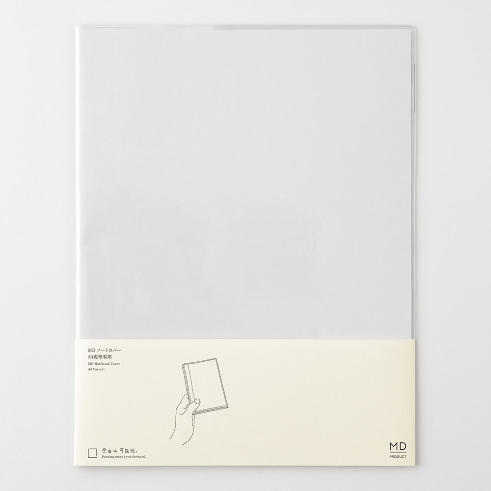 MD Notebook Clear Cover - A4