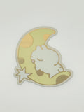Moon Bun Sticker