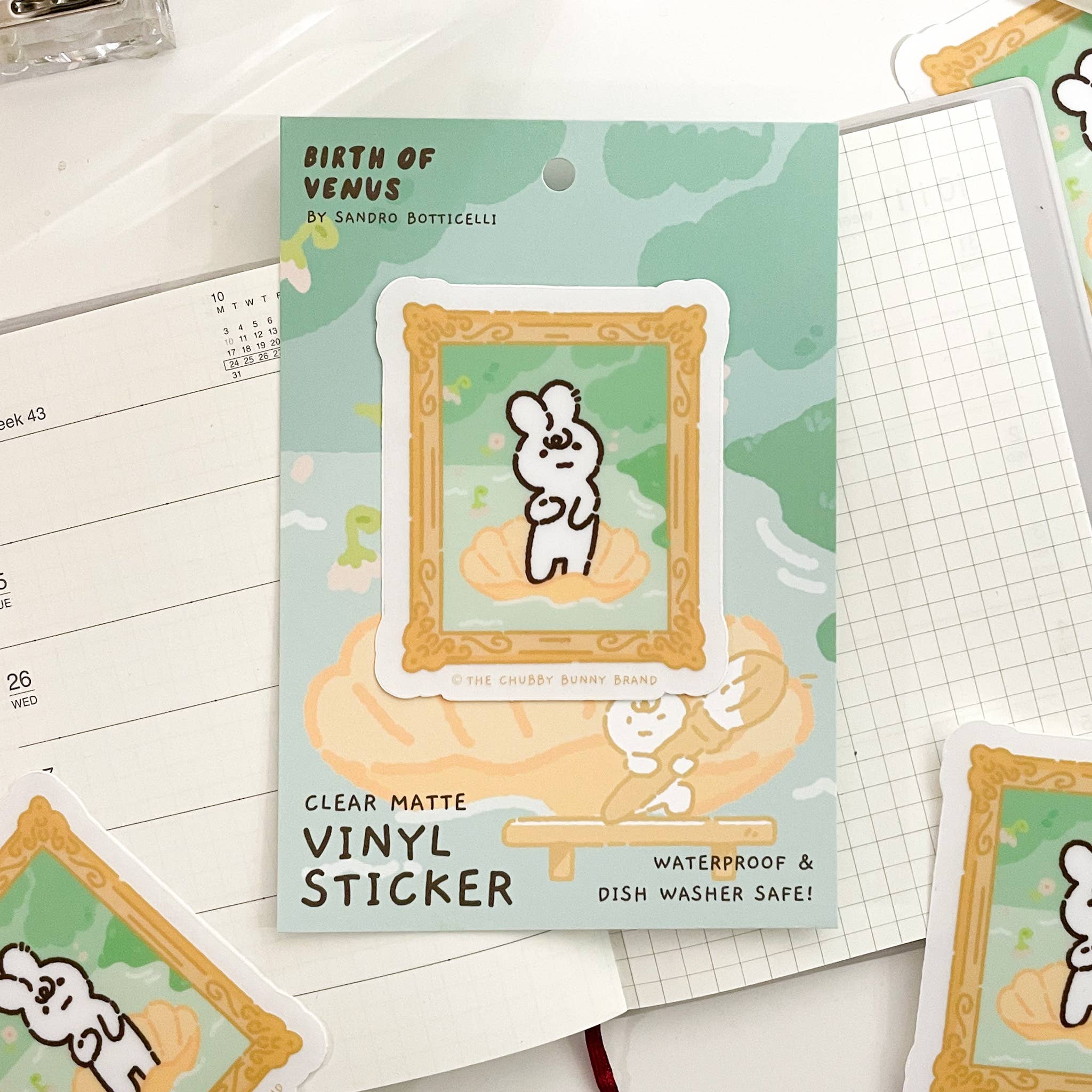 Birth of Venus Vinyl Sticker