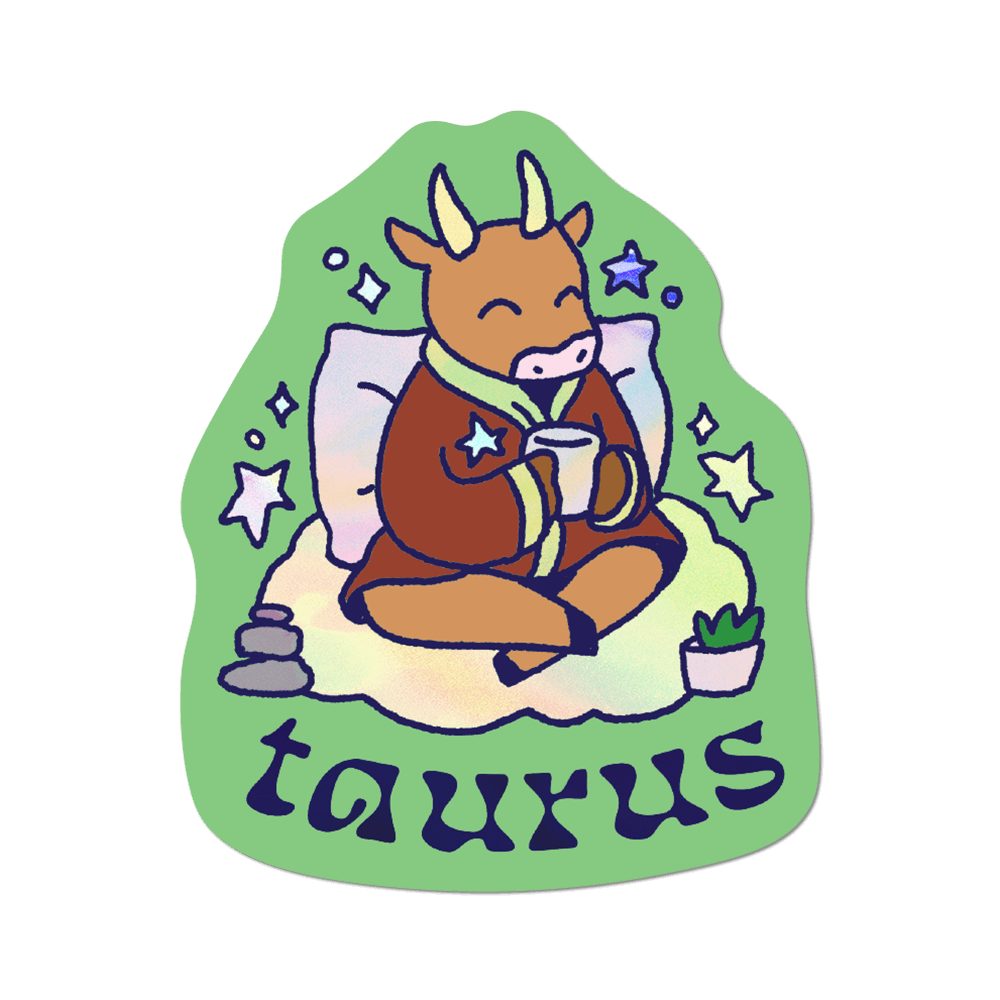 Taurus Die-Cut Sticker