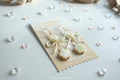 Clover Earrings Flower Cream