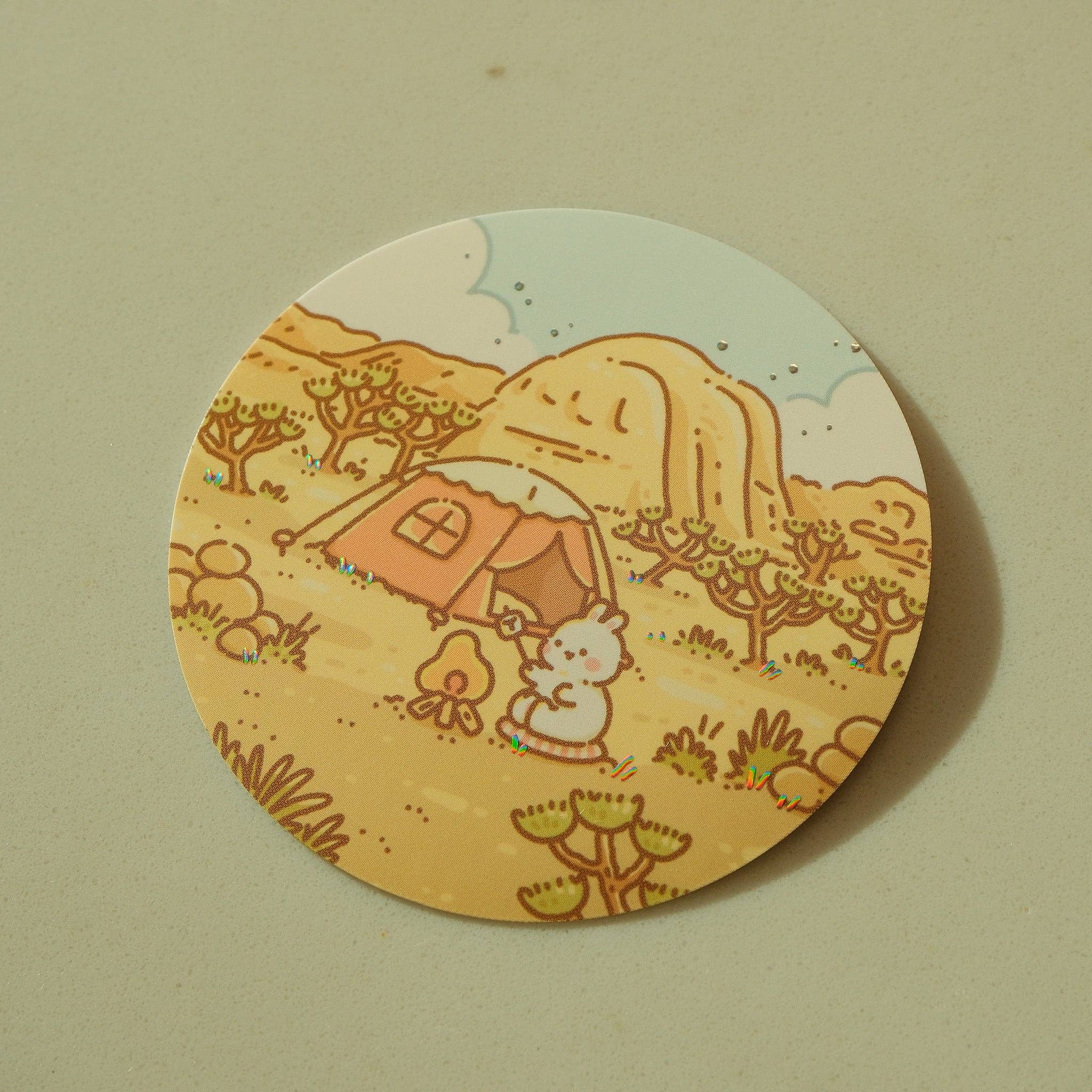 Joshua Tree National Park - California Series Die Cut Sticker