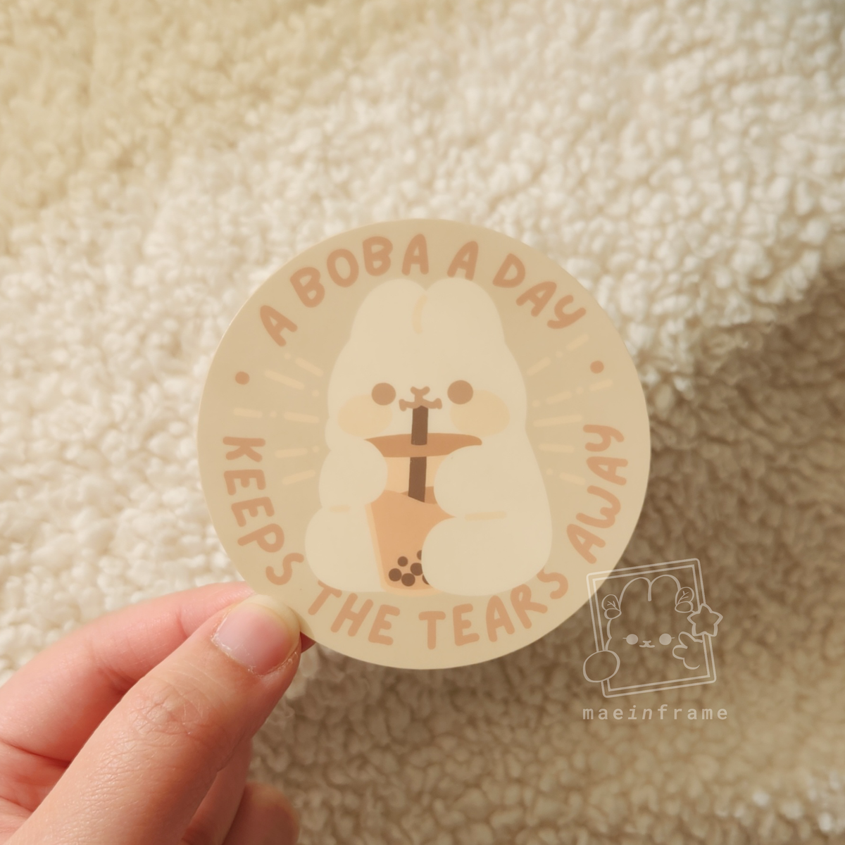 A drink a day | diecut sticker