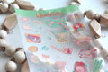 Dumplings Clear Sticker Sheet