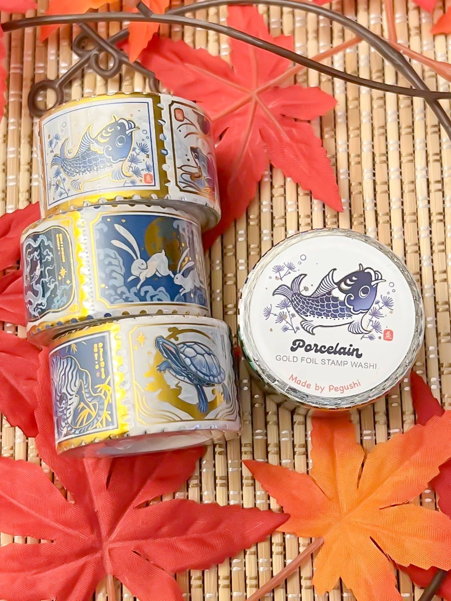 Porcelain Stamp Washi Tape