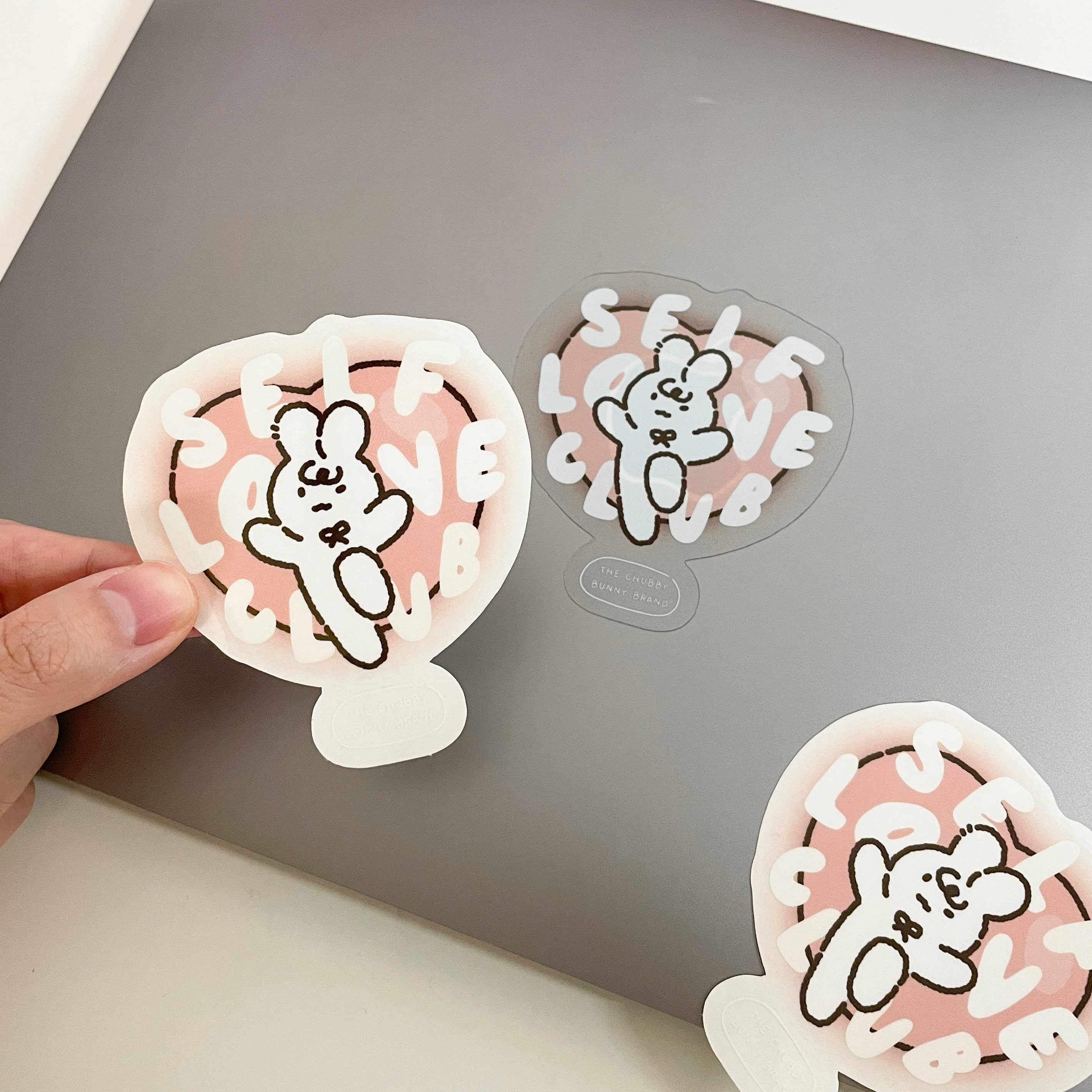 Self Love Club Clear - Vinyl Sticker