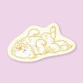 Golden Girl Sticker