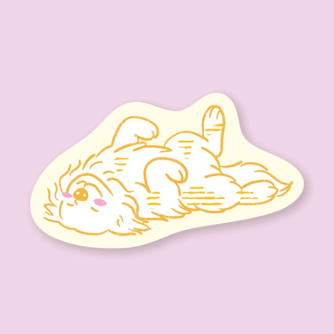 Golden Girl Sticker