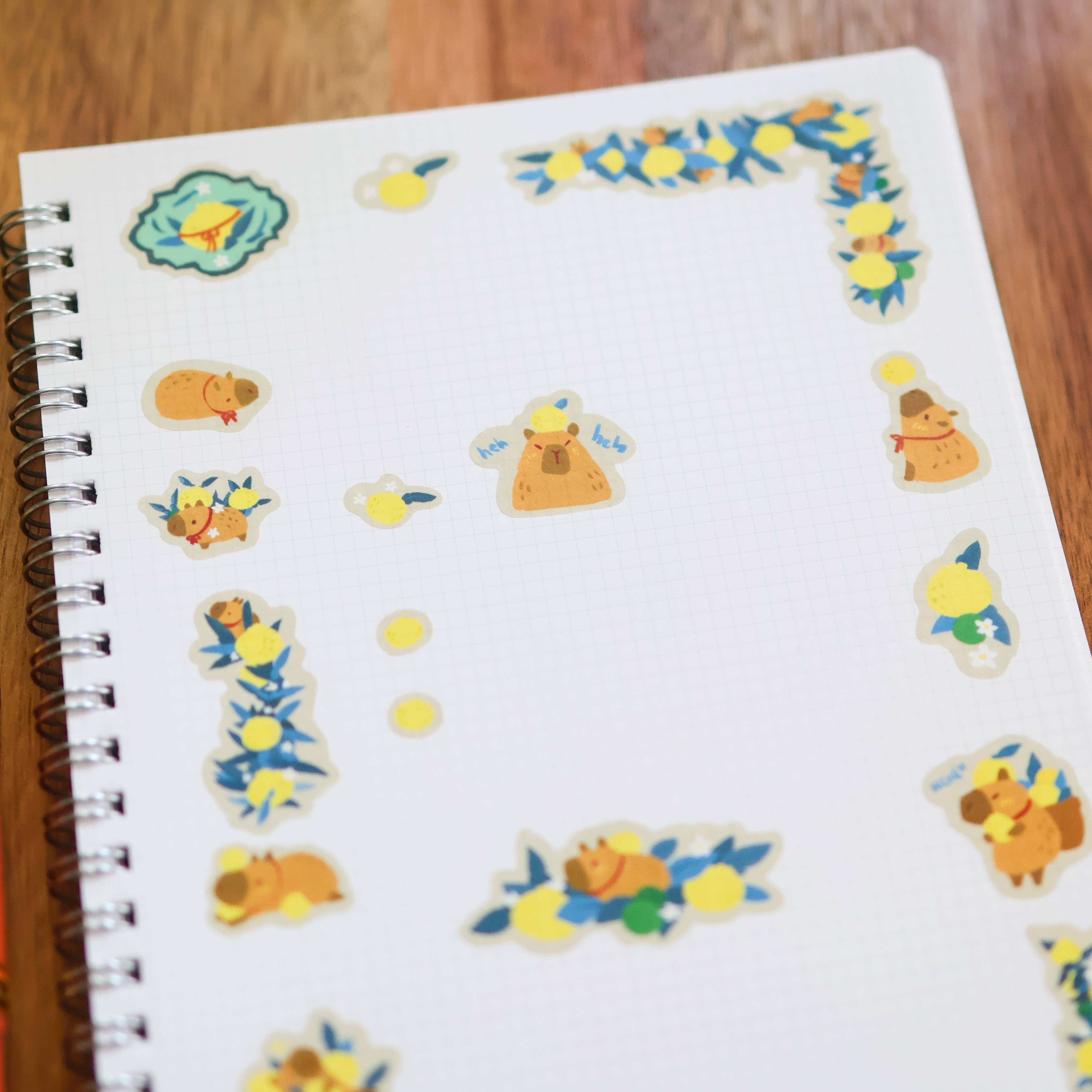 Little Yuzu Thief Sticker Sheet