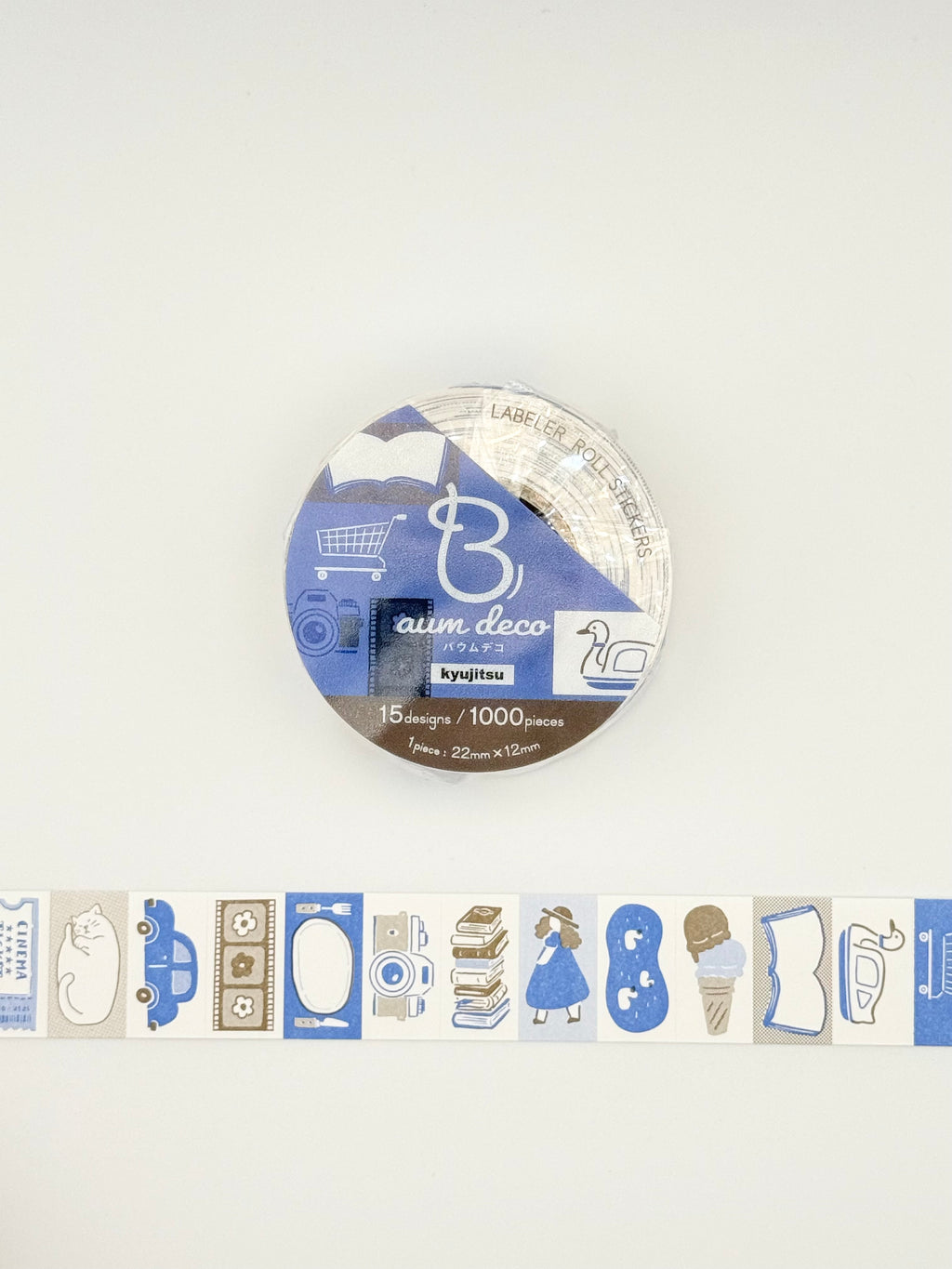 Beverly Baum Deco Labeler Roll Stickers - Holiday