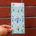 Sticker Sheet (Washi) - Flower Duck