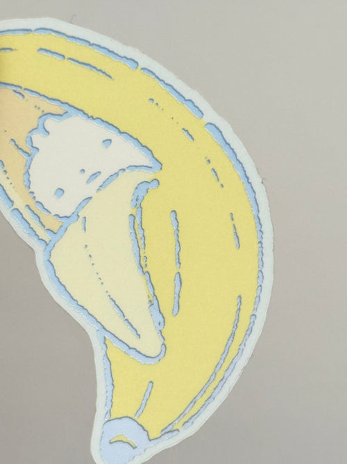 Banana Bun Sticker