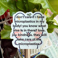 Microplastics Sticker