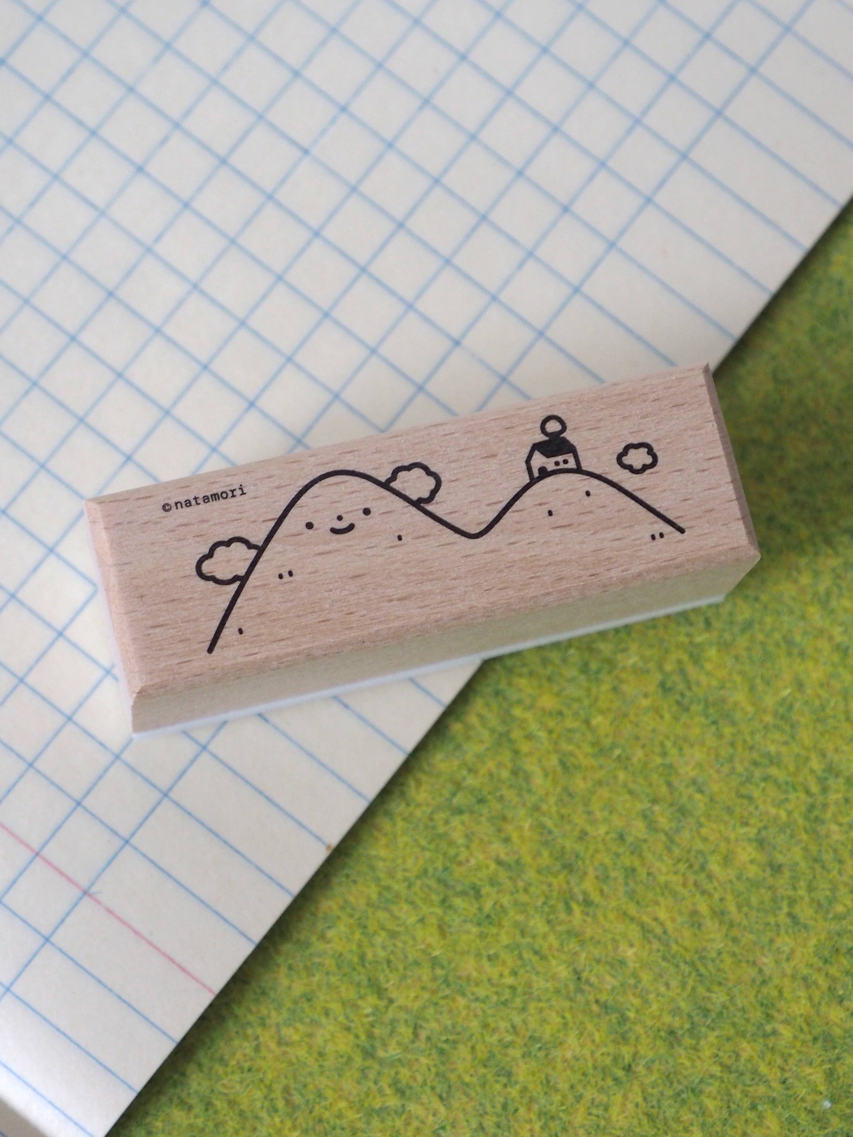 Hill house • stamp