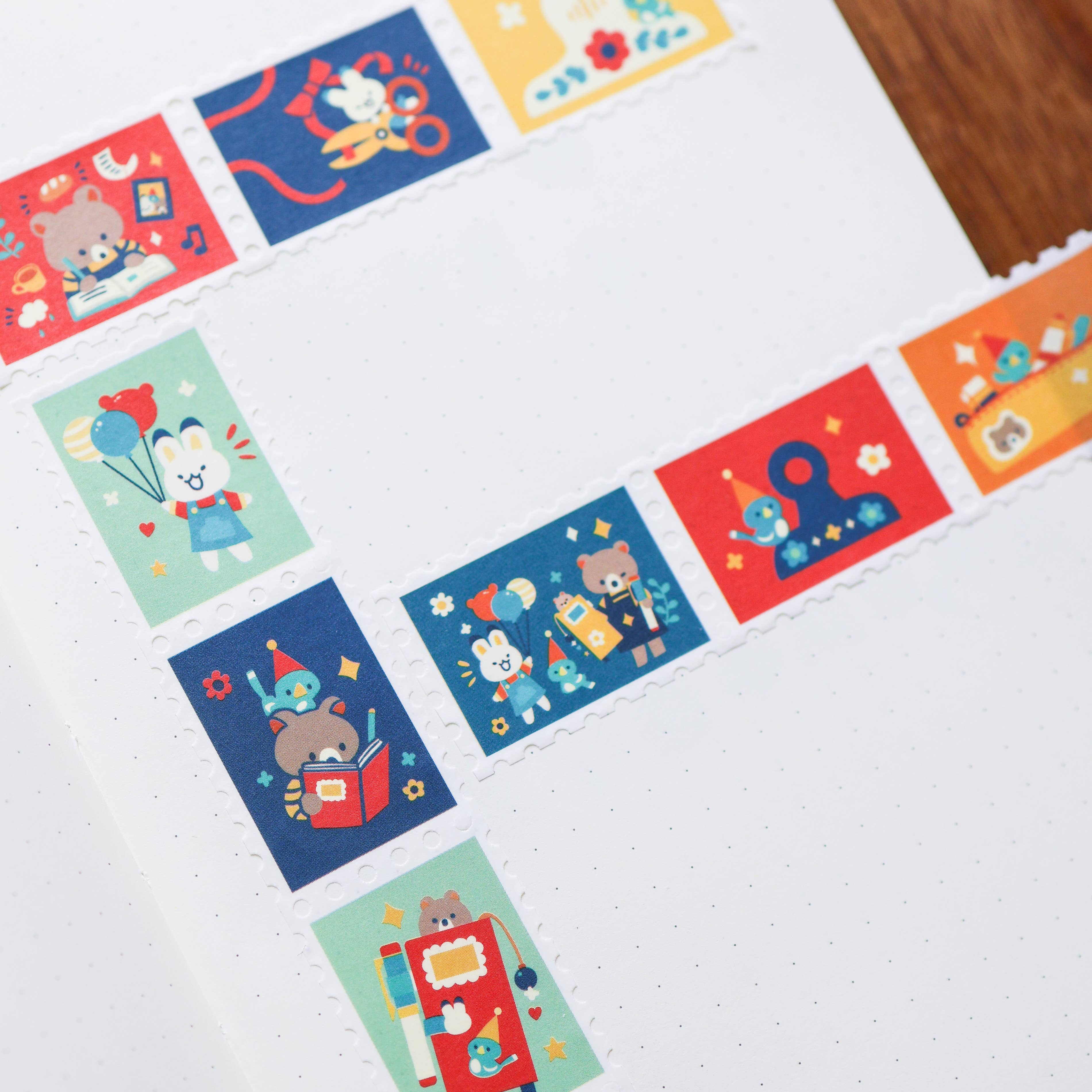 Stamp Washi Tape - A Craft Party