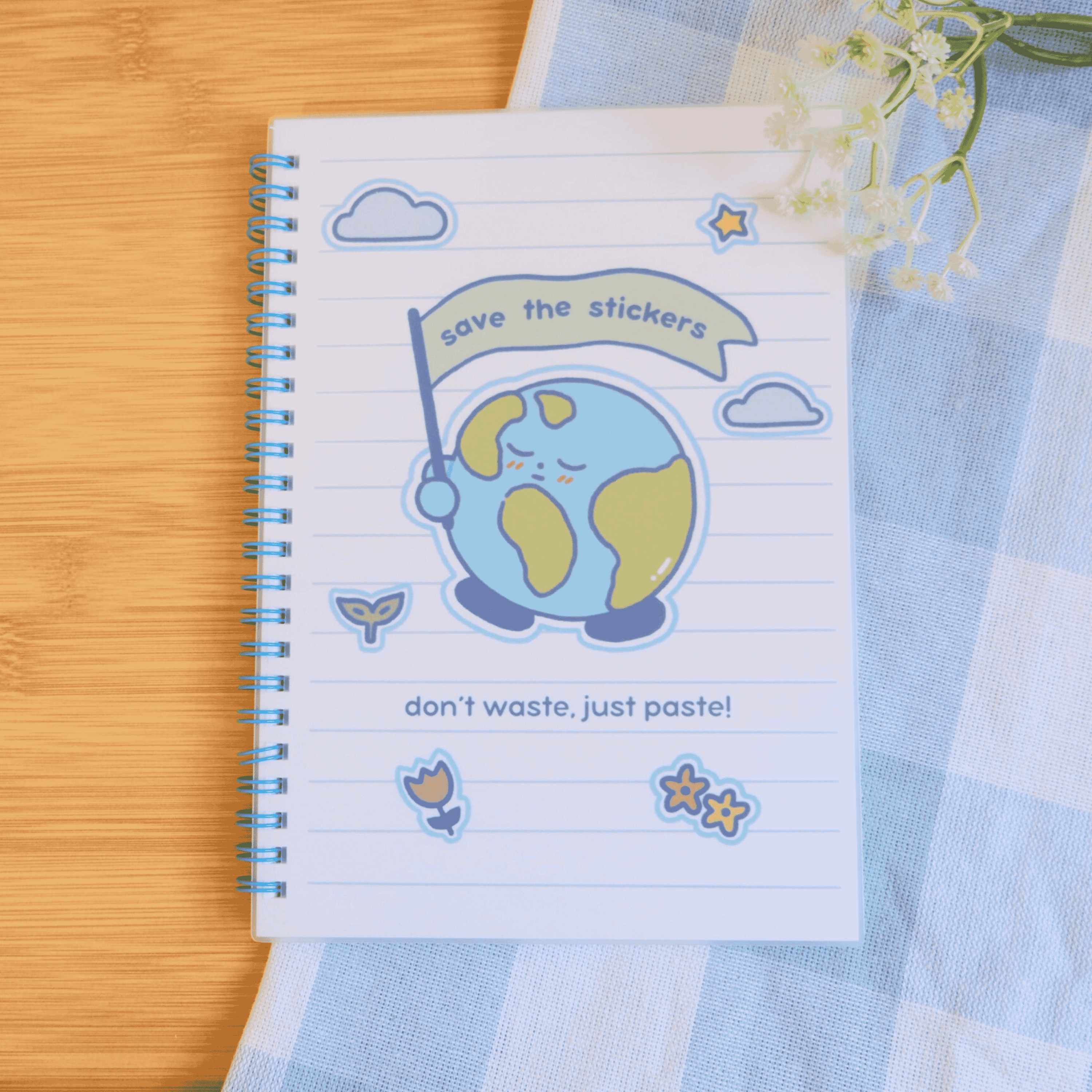 Save the Stickers Reusable Sticker Book