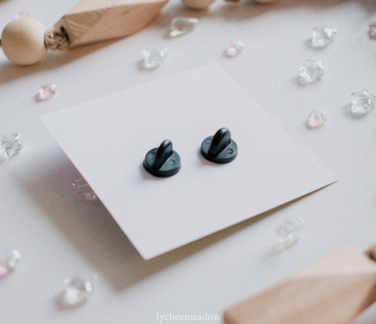 Heartfelt Original Character Enamel Pin | Double Clasp