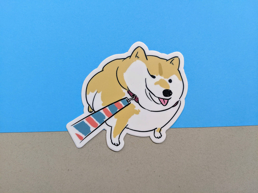 Tubby Shiba Inu Sticker