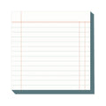 Ledger 6x6 Notepad