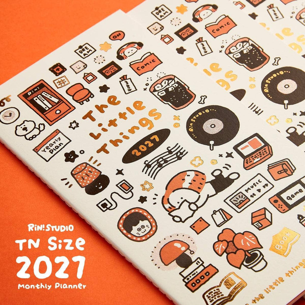 2027 Monthly Planner Insert for Travelers Notebook