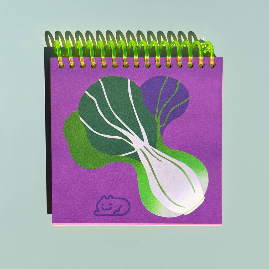 Bokchoy Spiral Notepad