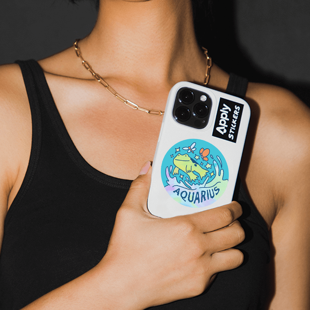 Aquarius Die-Cut Sticker