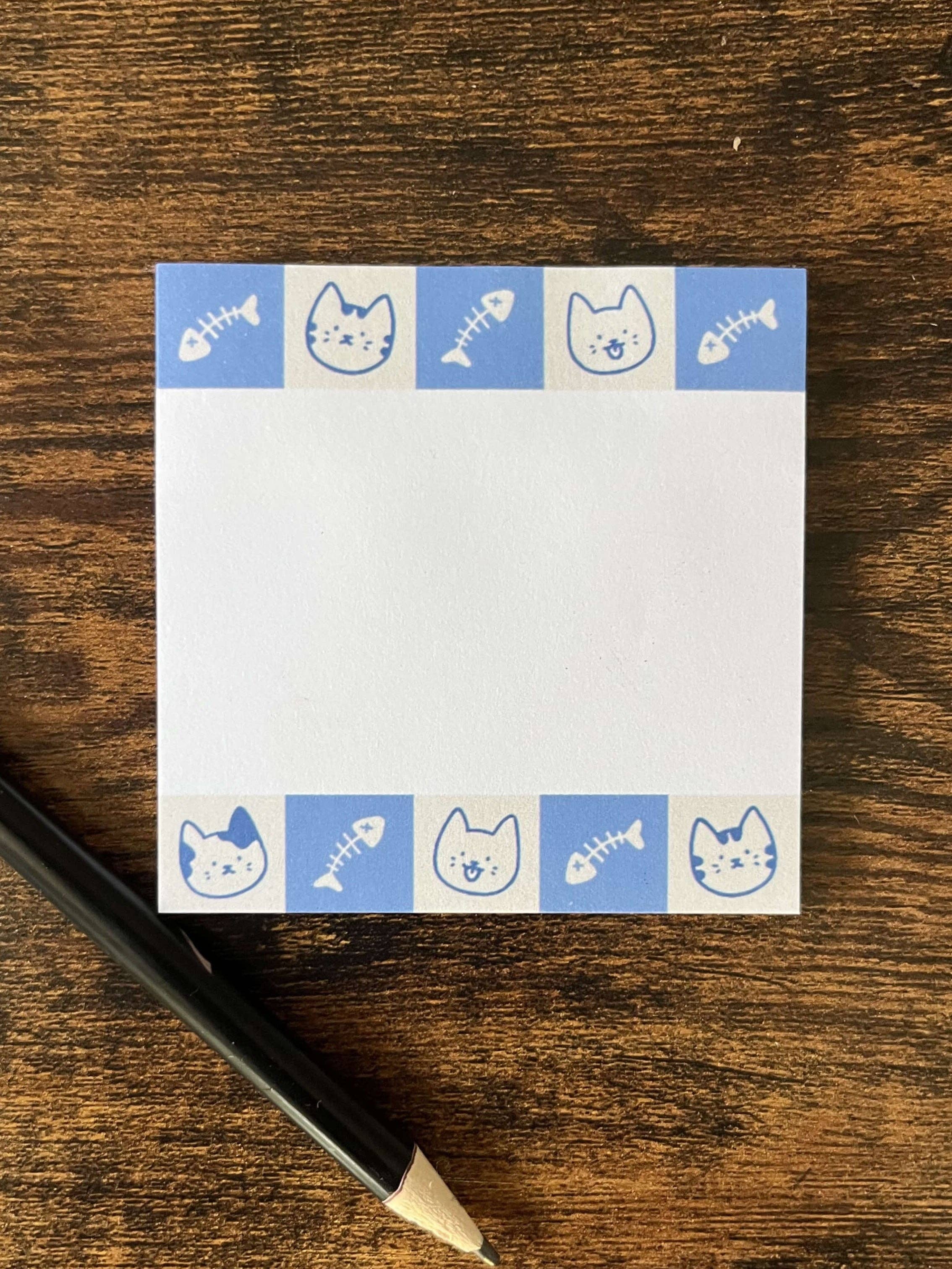 Cat Sticky Notes