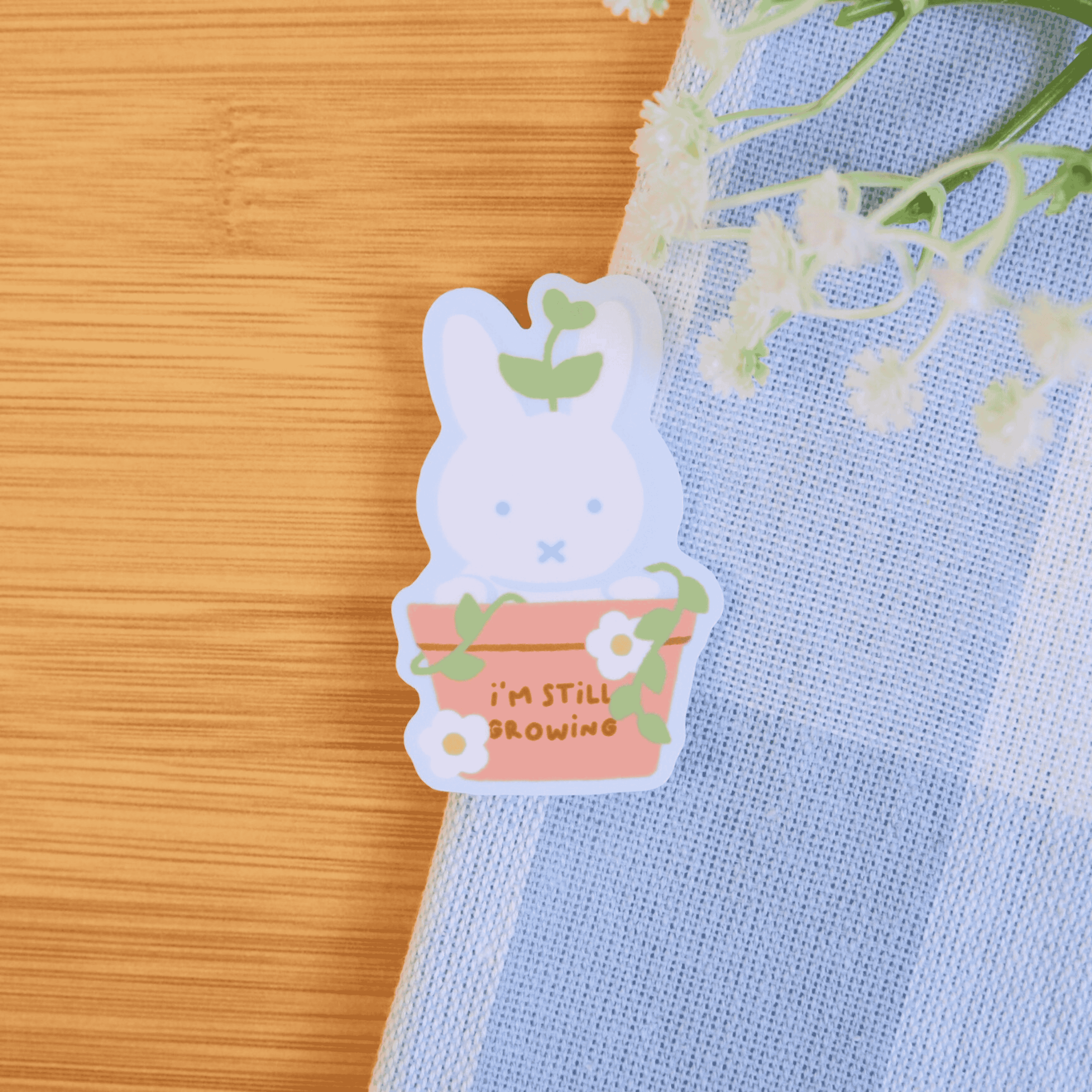 Bunny Self-Care Stickers