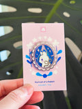 Enamel Pin - Portrait of a Rabbit