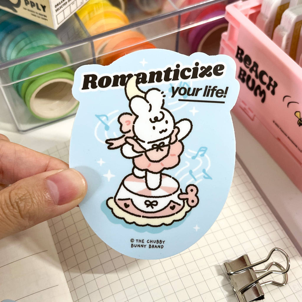 Romanticize Your Life Vinyl Sticker