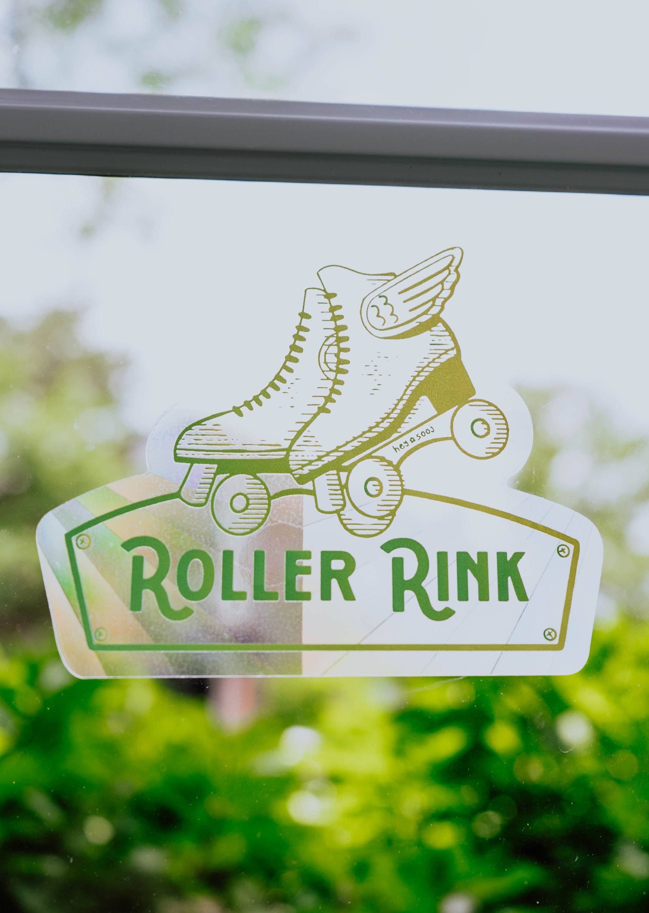 Roller Rink Rainbow Maker Decal Sun Catcher