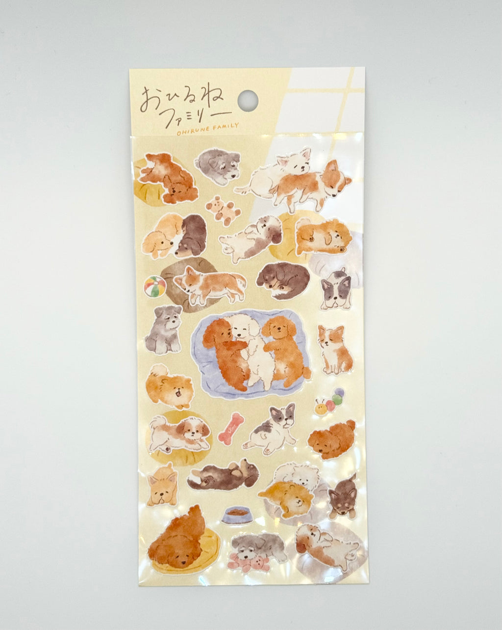Ohirune Family Sticker Sheet - Dogs