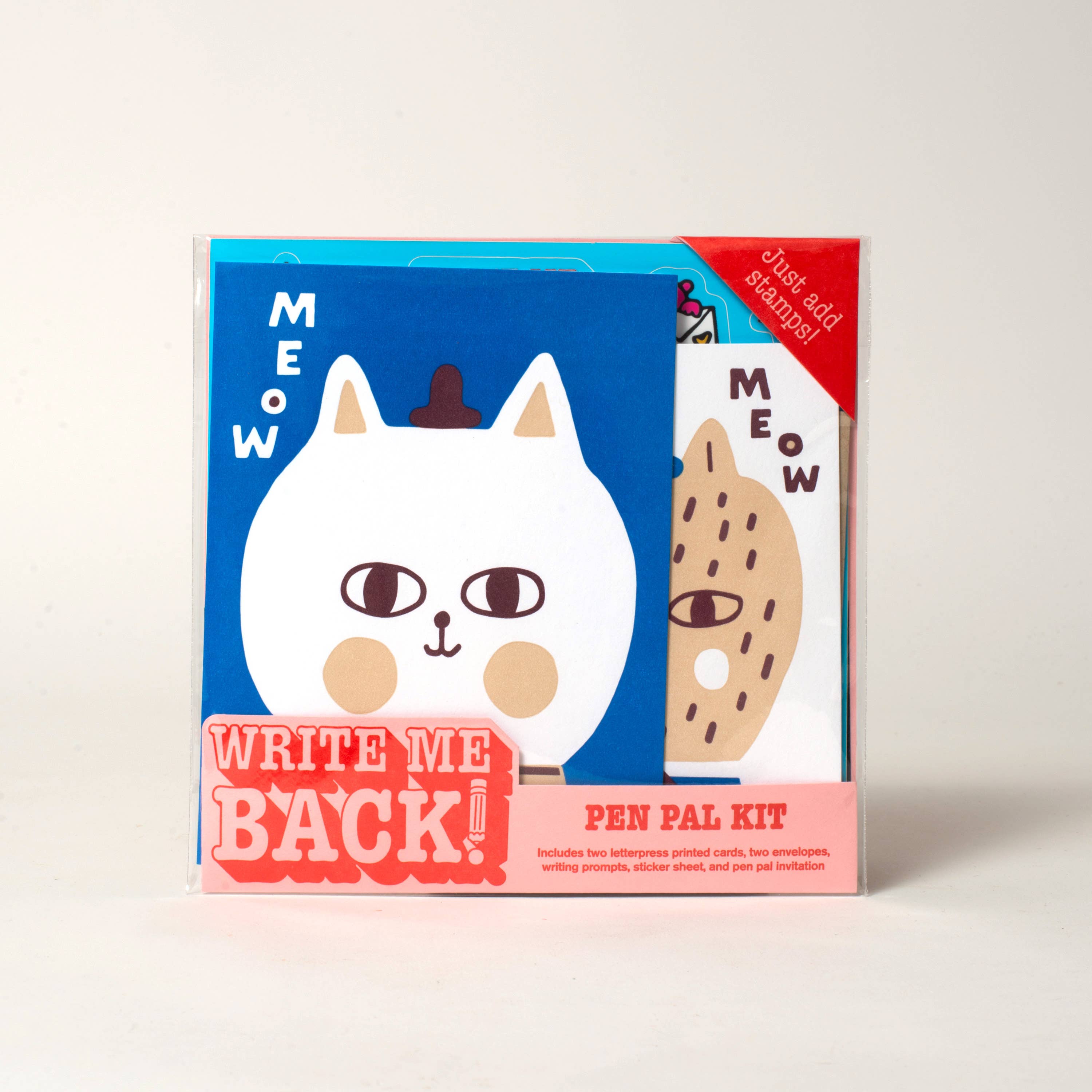 Cats Meow Letter Writing Write Me Back Pen Pal Kit