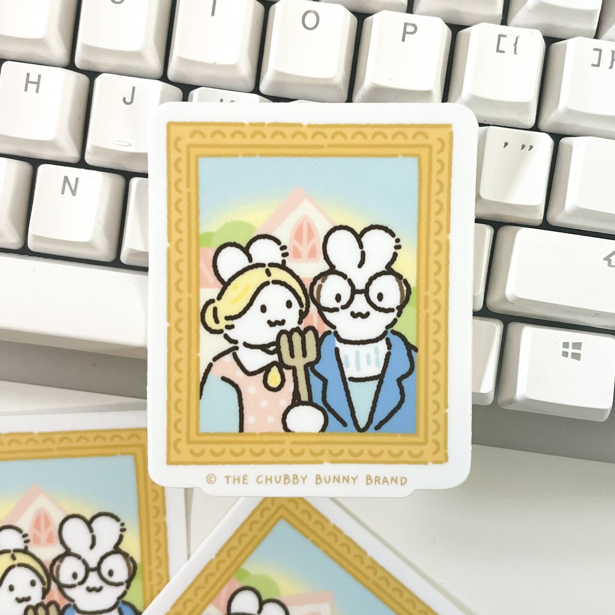 American Gothic Vinyl Sticker